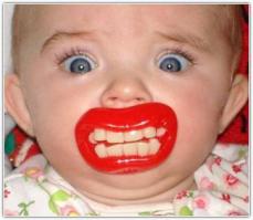 Пустышка для настоящих новорожденных мужиков