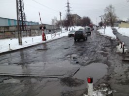 Ямы на автобане в Германии