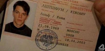 Тут тупо переключили раскладку и набрали Foma Kiniaev, такая вот транслитерация.