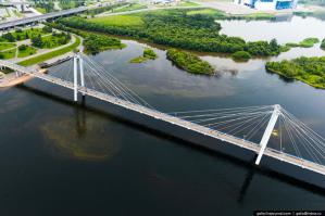 Красноярск: вантовый мост!