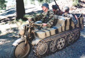 Kettenkrad: немецкий гусеничный мотоцикл