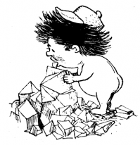 Выбрав пару кристаллов покрупней, он положил между ними несколько кристаллов помельче и принялся их толочь. В результате у него получилась мелкая, годная для употребления в пищу столовая соль.

Будучи коротышкой практическим, не привыкшим расставаться с тем, что попадается в руки, Пончик натолок соли побольше и набил ею карманы курточки. Убедившись, что одежда его просохла, он оделся и зашагал вдоль холма в ту сторону, где, по его расчётам, должен был находиться город(с)