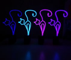 Классные скульптуры! 
Вот тоже контуры только из стеклянной трубки :)