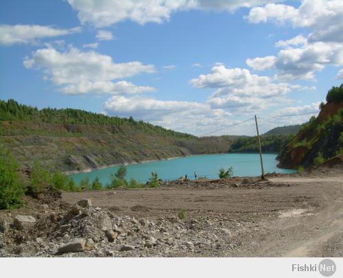 Пермский край. г. Александровск. Такие же карьеры есть