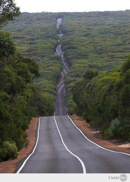 А это дорога в Австралии :)
