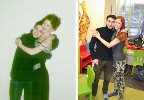 мы с другом. прошло 15 лет))