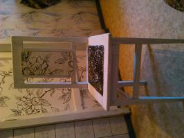 Я на даче тоже стульчик подновила)  не парилась сильно)