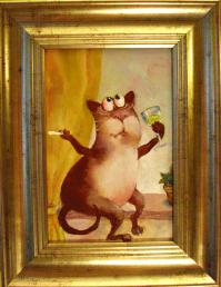 А у меня дедушка в супермаркете работает фабрике работает.....:)))