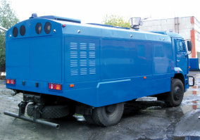 Новосибирской полиции купили броневики-водомёты «Шторм» 