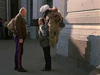 Забавный финал теннисного поединка 