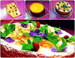 вот у меня настоящий чизкейк)) на ДР дочи появился на свет весом 2 .5 кг)))