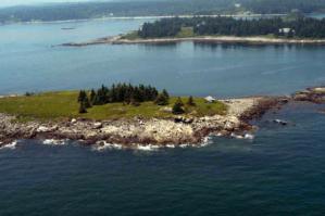 Chandler Island. 
Цена — $39,9 тыс.

Штат Мэн на северо-востоке США

Площадь – 0,4 га

Это один из небольших островов в штате Мэн. Его размер может меняться в зависимости от прилива или отлива воды. Остров находится в защищенной бухте, но при этом одна его часть обращена к открытому океану. Дополнительным бонусом такого предложения можно назвать небольшую беседку, построенную на острове.