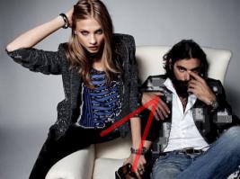 Уже писал, что "русалкой" гонево - достаточно прибавить яркости. С "одноколесным" велосипедом тоже. С учетом перспективы колесо вполне может быть закрыто телом.