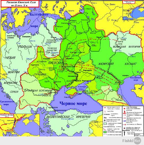Когда татары жгли Киев в 1240 году, московские князья татарам задницы лизали