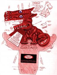 Дракончики из бумаги: