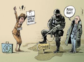 Карикатурки про санкции