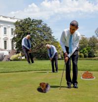 Три элитных гольф клуба отшили Обаму  