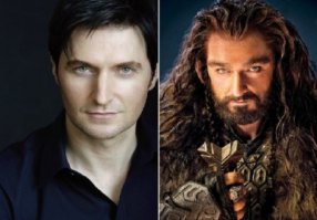 Ричард Армитаж, он же Торин... Кстати, рост актера - 187 см - действительно, король гномов! ;)