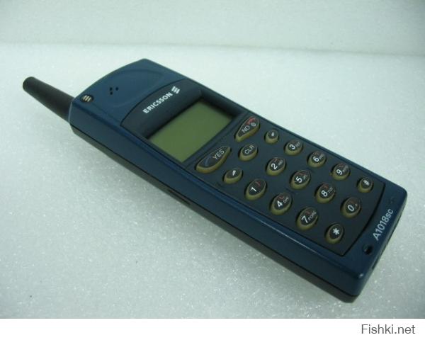 Мой первый телефон ERICSSON A1018