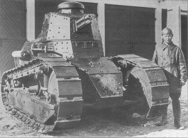 Правды ради, первыми иномарками в РККА были трофеи Гражданской войны: Рено FT-17, Mark V, Mark A «Whippet», Mark B.