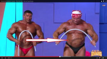 Бодибилдер с фамилией Голубочкин обсирает людей, а сам как беременный.