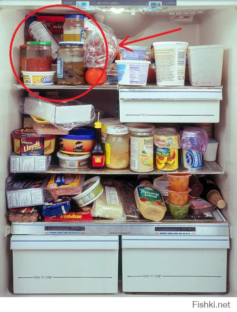 У кого в холодильнике есть такие же банки с прокисшими солёными огурцами? И прочей непонятной хернёй?