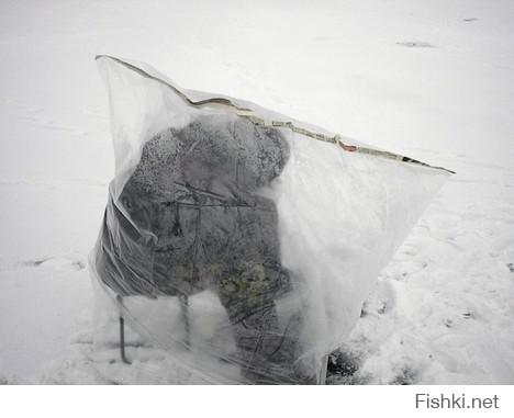 Вот так выглядит настоящий мобильный дом для русской зимней рыбалки!
