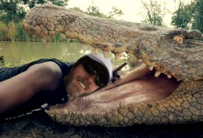 Ну не селфи, его с крокодилом лосось сфоткал  :)