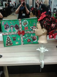 Может не супер,я только учусь на парихмахера :) Но взела первое место ))