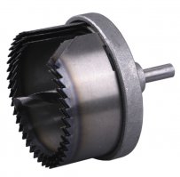 Неужели, если это его бизнес (а судя по станку, это не единичное изделие) сложно сделать набор больших корончатых сверл и с одного пня делать пять-шесть абажуров? Или ему нравится стружку пускать?