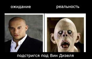 Ожидание и реальность