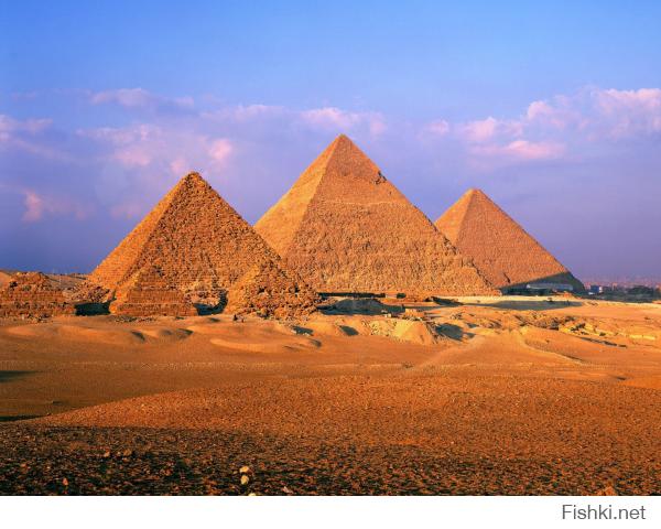 Египетские пирамиды до и после апокалипсиса: