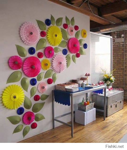 все кто тут в коментах ноют что это всё фигня,пылесборники и не долговечно,я вас огорчу-вы зануды!
надо просто видеть позитив и окружать себя красивыми вещами,и пофиг что сделанных из подручных материалов,главное своими руками и для своей квартиры!)
имхо.