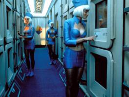 Где отдыхают члены экипажа самолета?