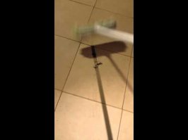 Сидишь такой, заботишься о детях, и тут хрясь!!!  
Швабра на горизонте! :) ))))