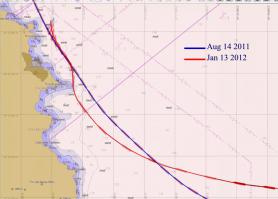 Вот так он прошел 14.08.11, когда ему повезло, и соответственно 13.01.2013, года он сел.