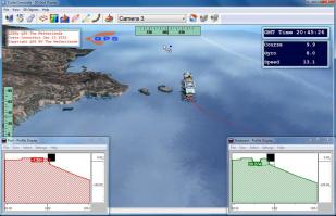 Скала там очень характерная, так что зря он, про то что она не отмечена на карте. На профайлерах хорошо видно, как резко меняется глубина.