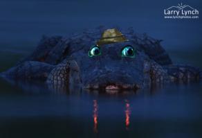 Дьявольский взгляд из темноты