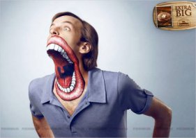 для такого бутера нужен вот такой рот)