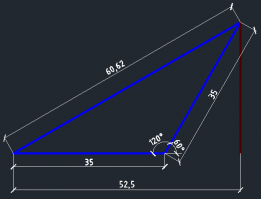 в школе больше всего геометрию любил. задачки эти с расстояниями, углами, подобиями там всякими) можно было еще слегка усложнить(хотя куда уже для французов) и спросить, на каком расстоянии от точки старта он приземлился. тогда ответ другой будет, но при условии, что ветер больше дуть не будет)