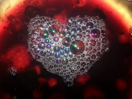 застывшая капелька желе. мое фото)))