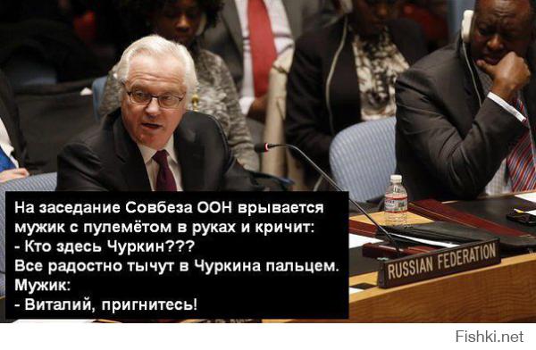 Виталий Чуркин - выступление в Совбезе ООН 28 08 2014