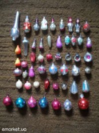 Ёлочные игрушки из СССР