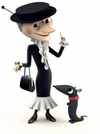 Мля, а смех то какой противный, пакостливая тварь...