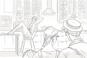 ****ец он странен