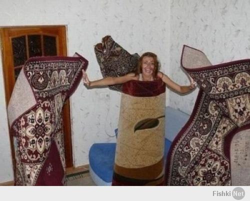 Ну любим мы ковры, любим.