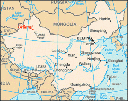 Урумчи - это в Китае!