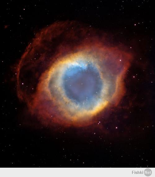 Планетарная туманность NGS 6543, похожая на Всевидящее Око из  «Властелина колец»