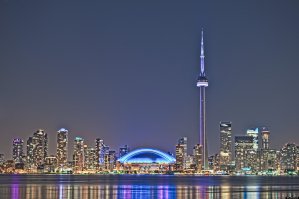 А как же CN Tower в Торонто? 553 метра.