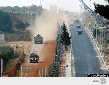 Граница Ливан- Израиль.